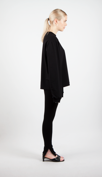 Black Long Sleeve Top