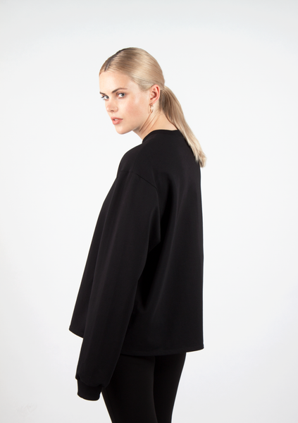 Black Long Sleeve Top