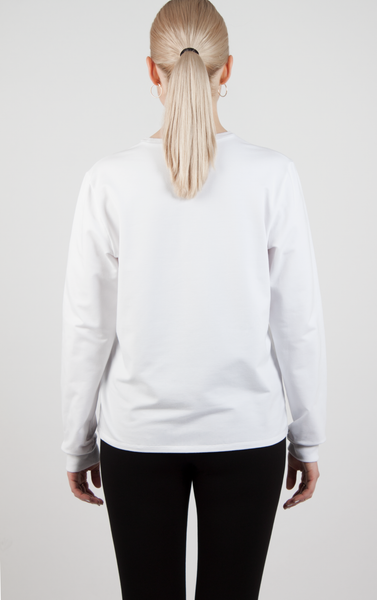 White Long Sleeve Top